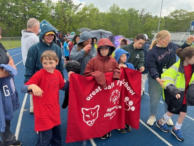 GSB students competing in this year's Special Olympics!