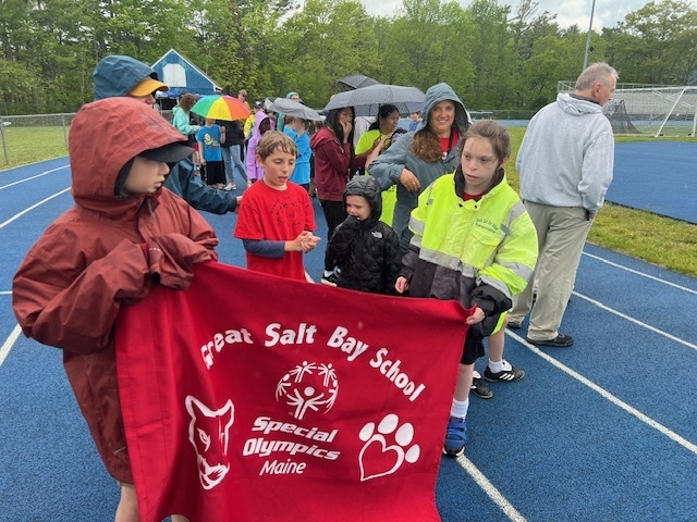 GSB students competing in this year's Special Olympics!