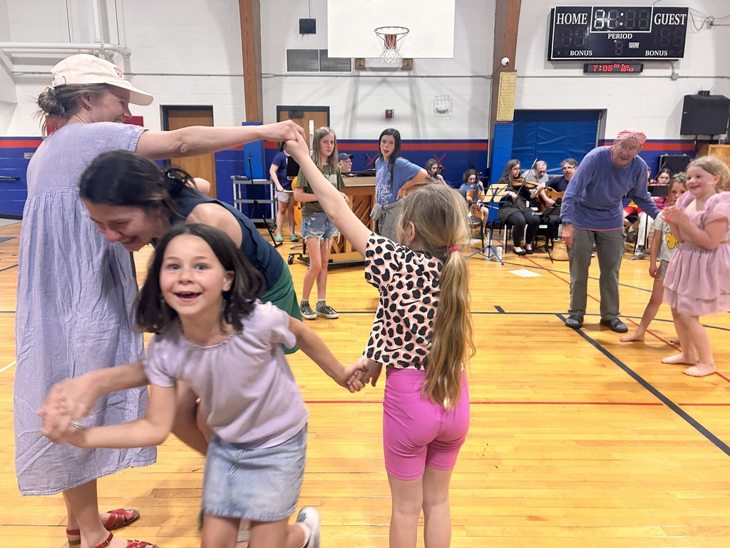The Oyster Creek Fiddlers and Friends, led by our own Ms. Kaity Newell, along with Julie Williams, our amazing Nutrition Director, and FARMS at the Y, recently co-hosted a Community Supper and Contra Dance at GSB