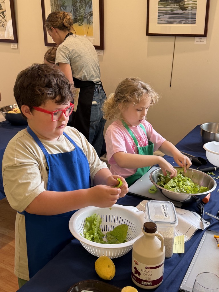 Mrs. Verney’s class at FARMS Kitchen!