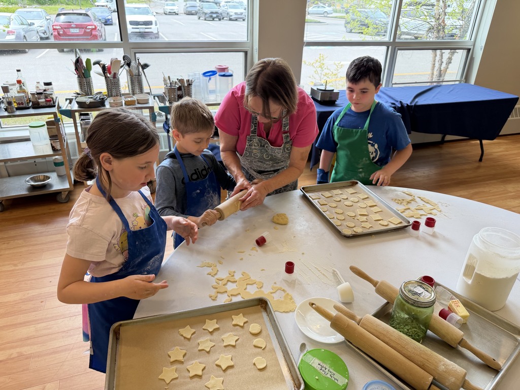 Mrs. Verney’s class at FARMS Kitchen!