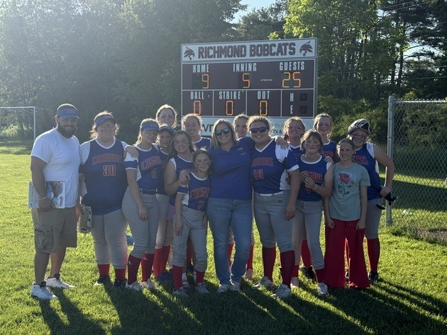 GSB Softball Wins 25-9