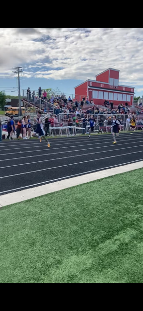 From the Busline Championship meet held at Cony High School on June 1st: