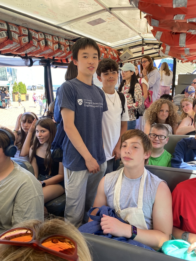 GSB 8th grade Boston trip!