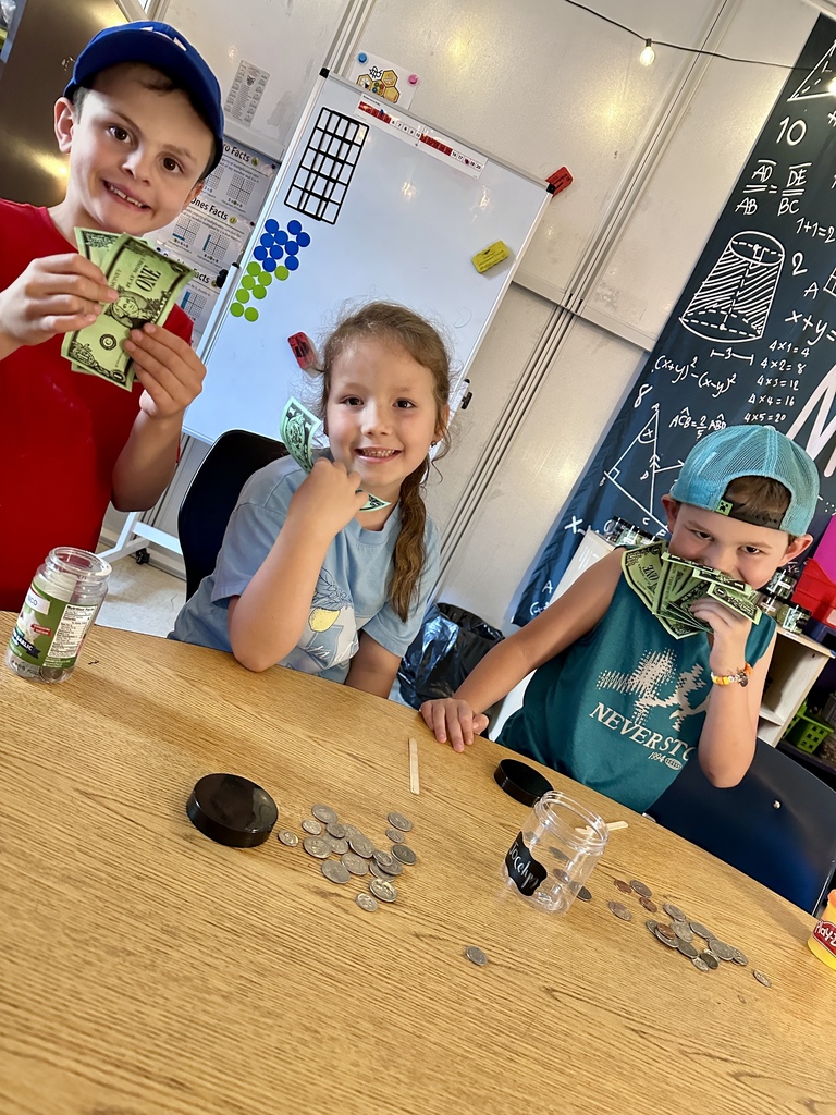 What is the most fun way for students practice learning about money? Shopping of course!