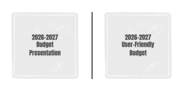 2026-2027 Budget Information