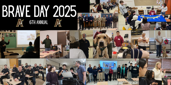 collage of brave day presenters