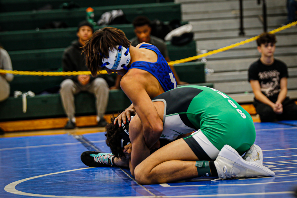 On Friday and Saturday, the Oakcrest Wrestling Team was back in action, hosting a home meet full of victories against Creek and Gami, then hit the road for an away tournament at Schalick- where the team walked away with 6 medals. Congrats to Coach Frederick and the team! Photos by Honors Digital Video & Editing student Stephen Lee