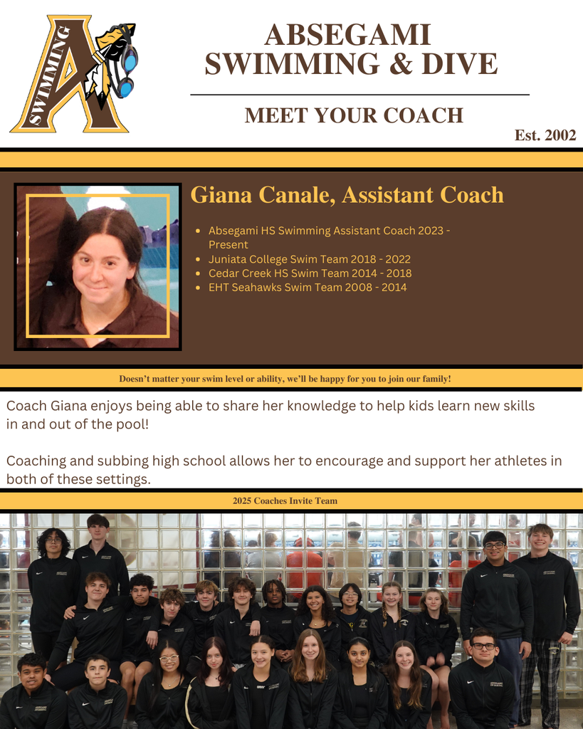 details on swimming coach, canale