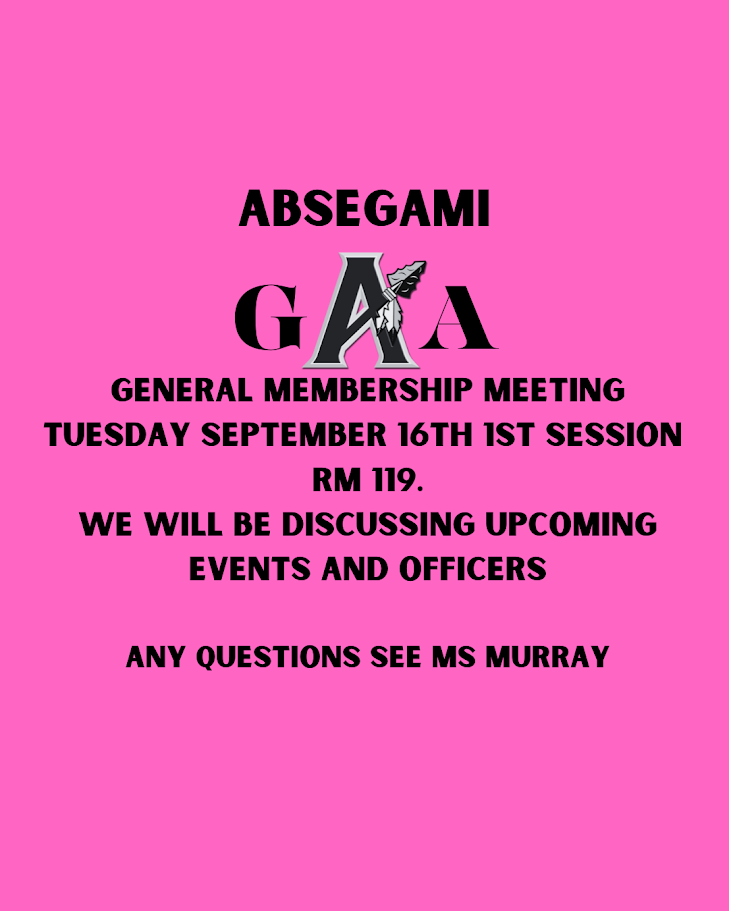 GAA first meeting 9-16
