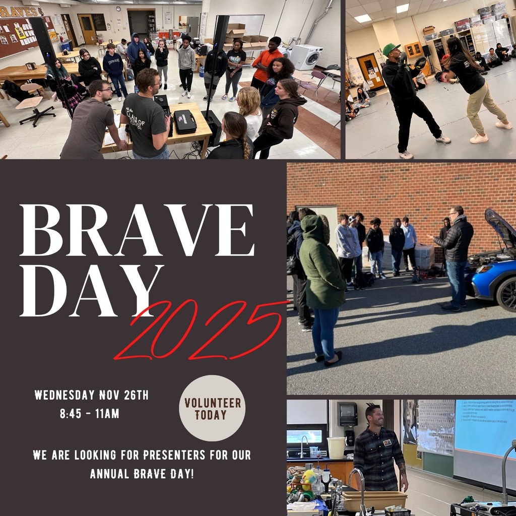 2025 brave day flier nov 26; volunteers needed