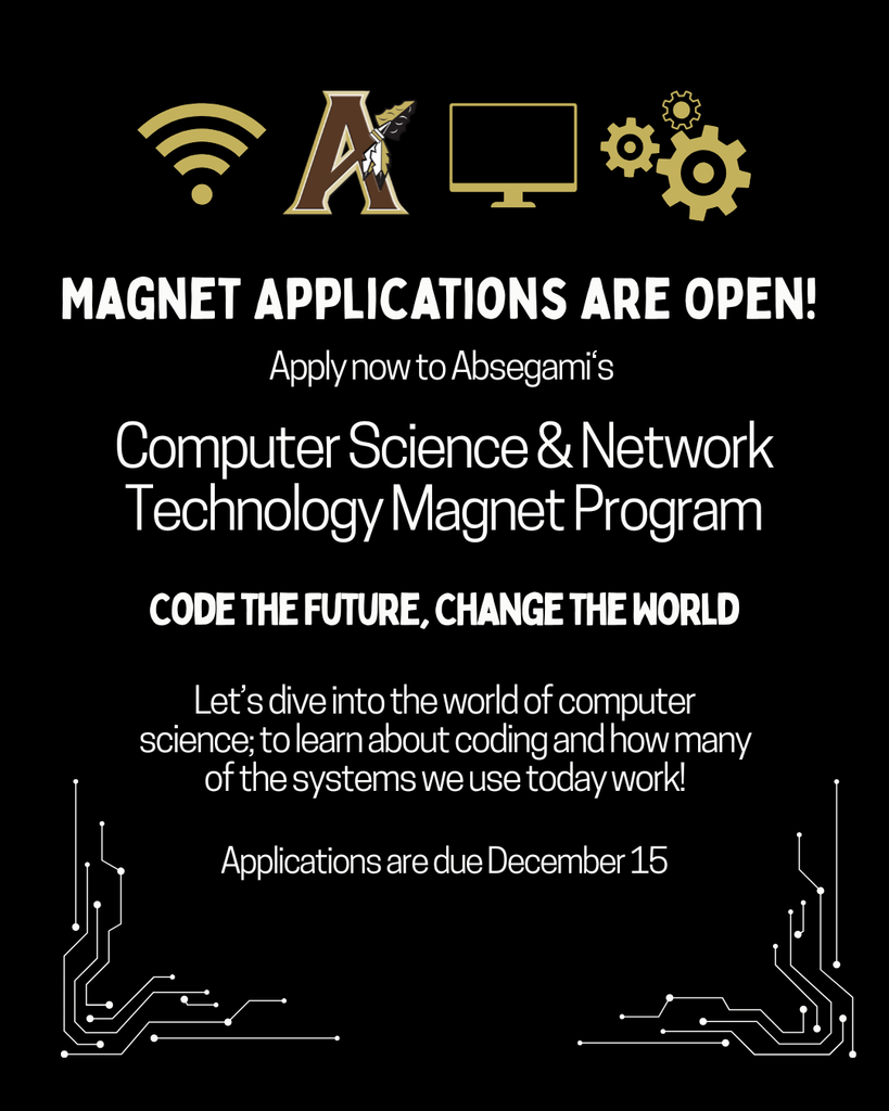 magnet apps open today and are due on dec 15