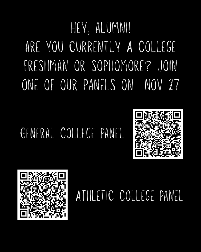 college panel sign up
