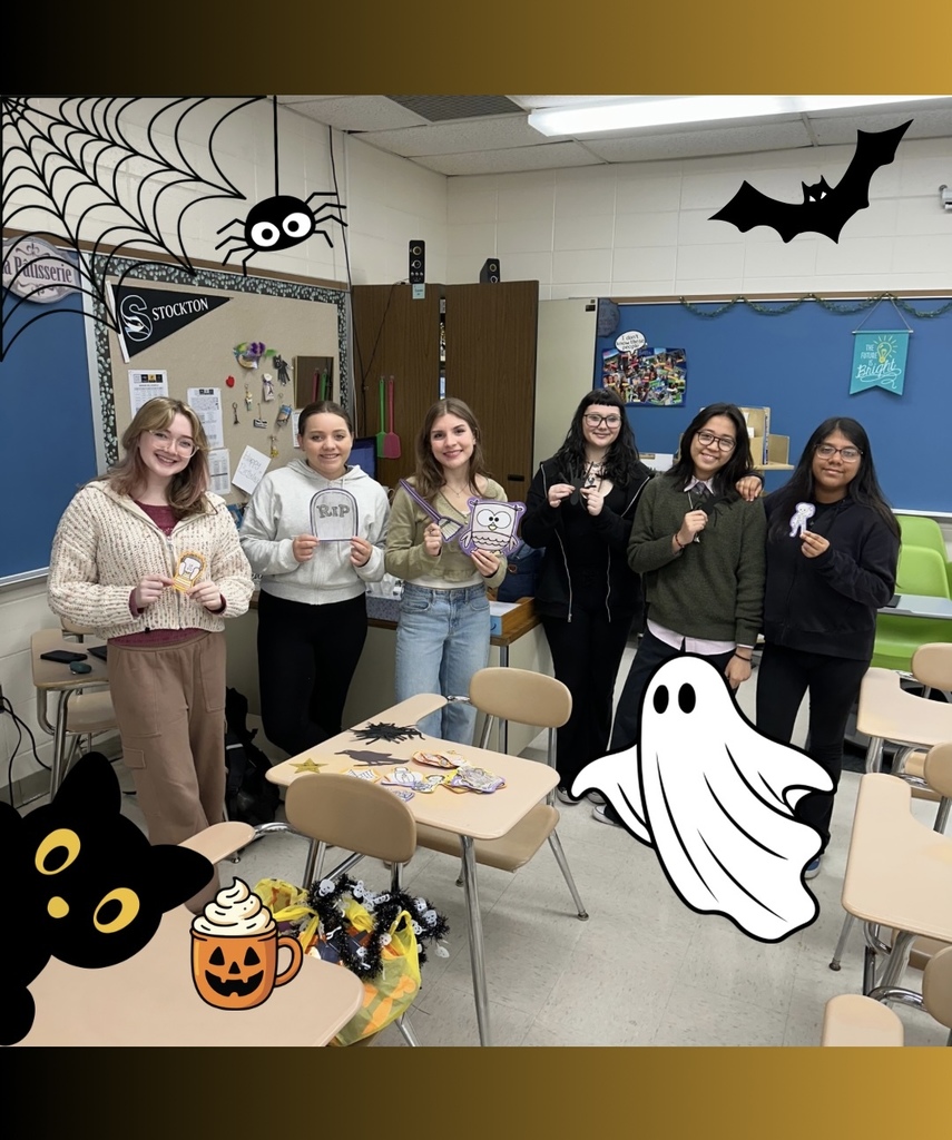 Hallway Halloween Prep