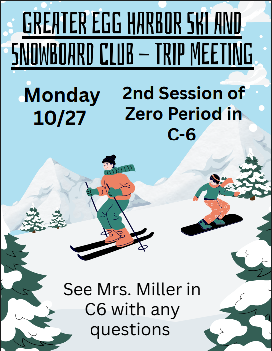 ski club is having a meeting