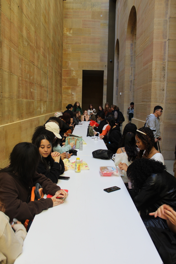 Having lunch together