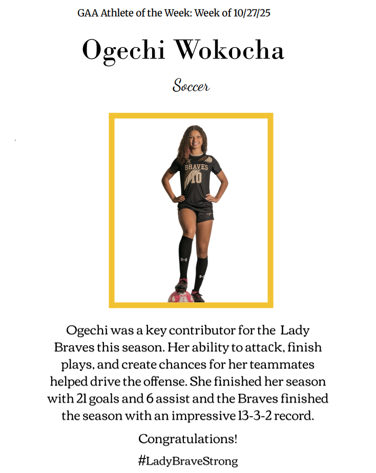gaa athlete of the week is ogechi
