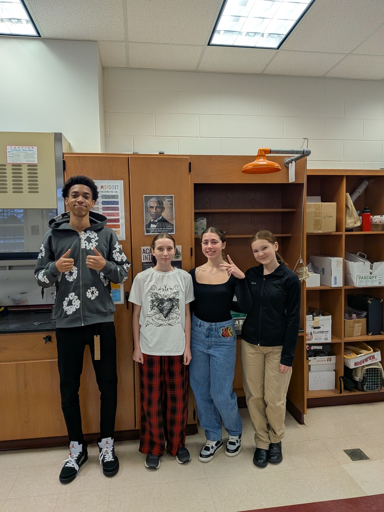 Period 1 Winners - Za'ire, Morgan, Natalia, Zoe