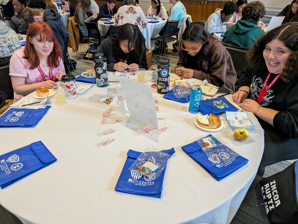 group of students doing an activity