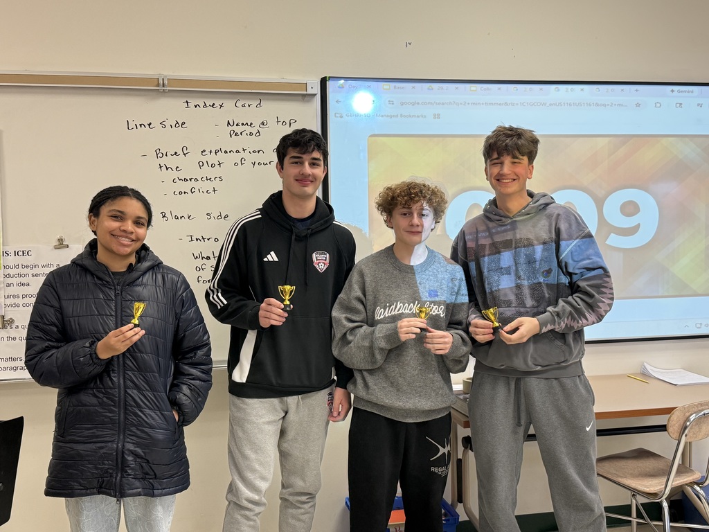 Winners of the debate!