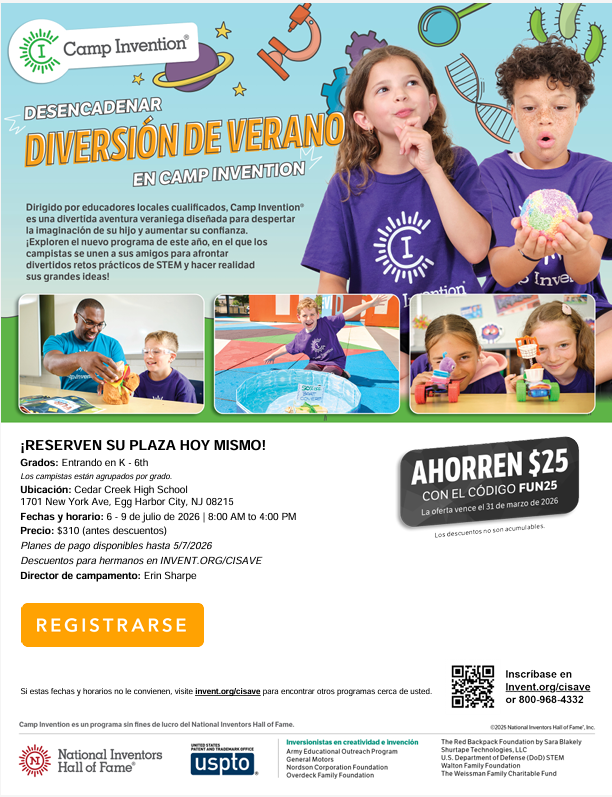 CCHS is hosting a summer camp!