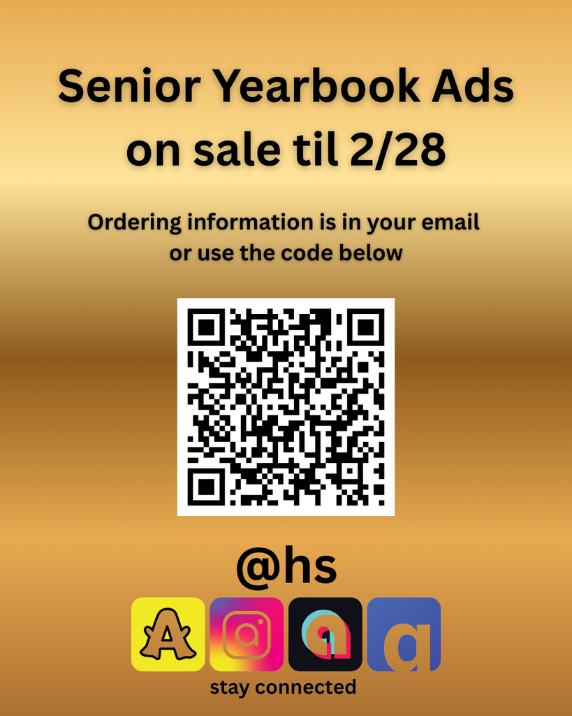 qr code for yearbook ads