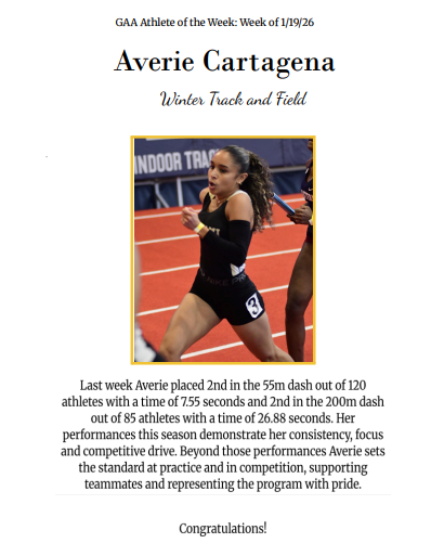 gaa athlete of the week is averie