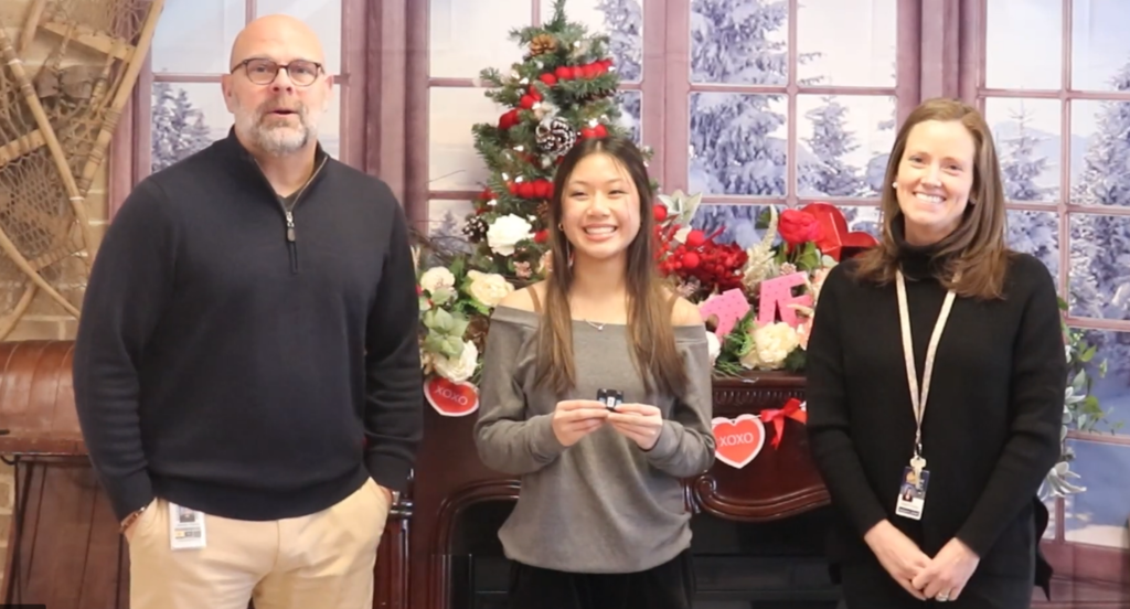 Superintendent James Reina, senior Kaitlyn Ho, and Assistant Principal Margaret Csaszar joined forces to participate and have now passed the challenge to leaders at Absegami and Cedar Creek.  Check out the video to see our staff and students in action as they work to "sprinkle some kindness" across the entire Greater Egg Harbor Regional community.