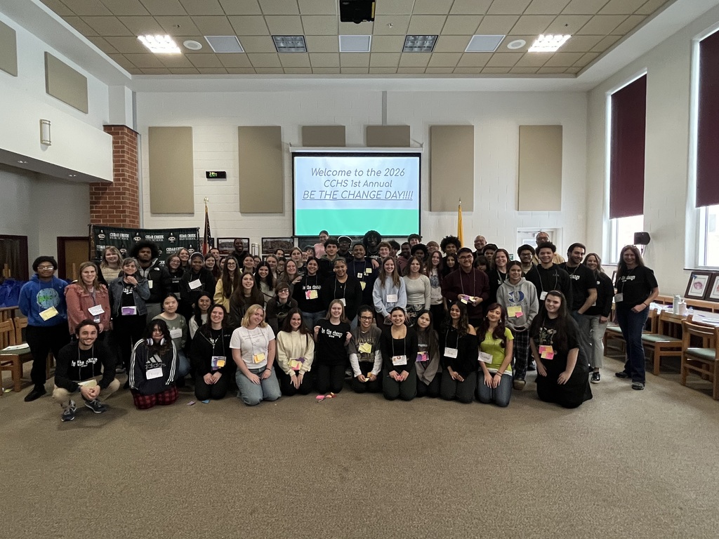 Cedar Creek students and staff (along with some OHS & AHS students and staff) participated in the 1st Annual Be the Change Day on Tuesday, February 10th at CCHS. Students worked together to discuss difficult issues that teens are facing these days and to work on building empathy and to increase understanding and compassion for all people. We Are the Change! :)