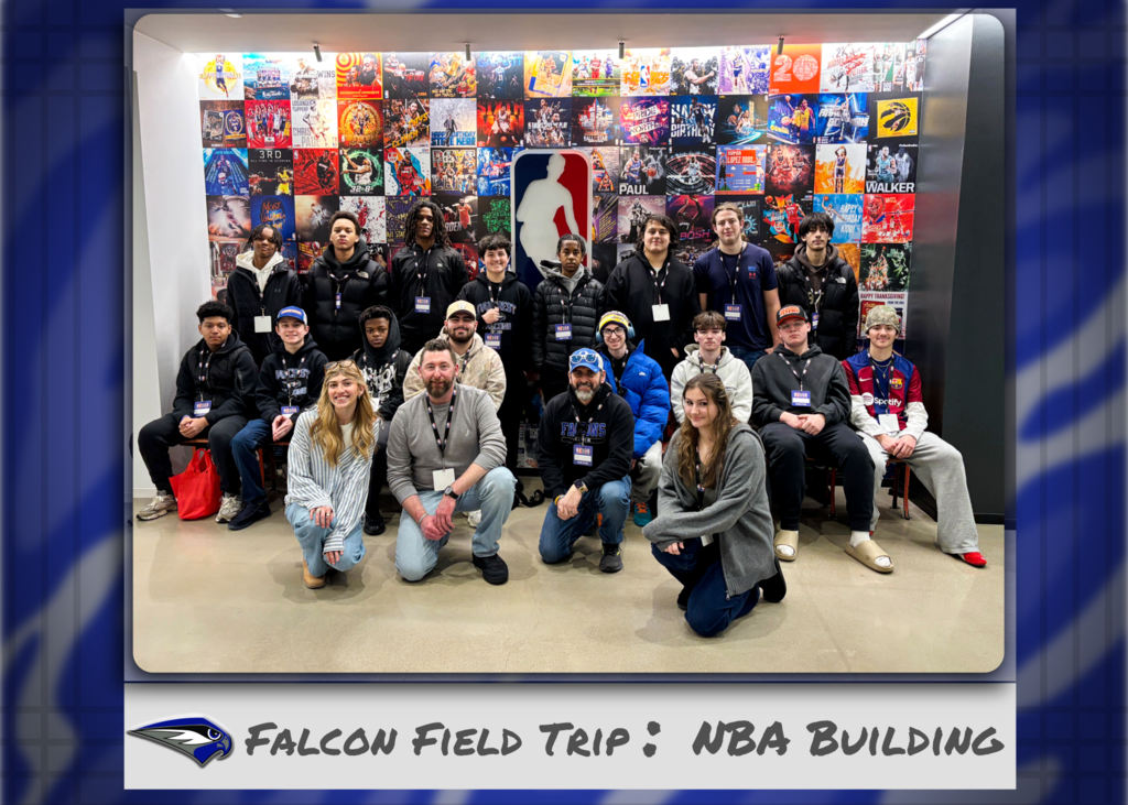 Students enrolled in the Digital Communications magnet program and media classes were joined by students in Sports Management classes as they visited NBA headquarters to see what goes on behind the scenes of the broadcast of a live basketball game. Students in Mr. Thomas and Mr. Wise's classes were able to meet with professionals working in the associated industries as well as Oakcrest alumni and current employee Alana Conti, who arranged the visit for Oakcrest.