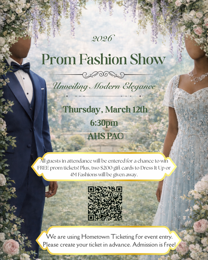 Prom Fashion Show flier