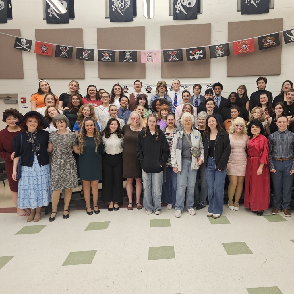 The cast with representatives from No1Hungry on Opening Night
