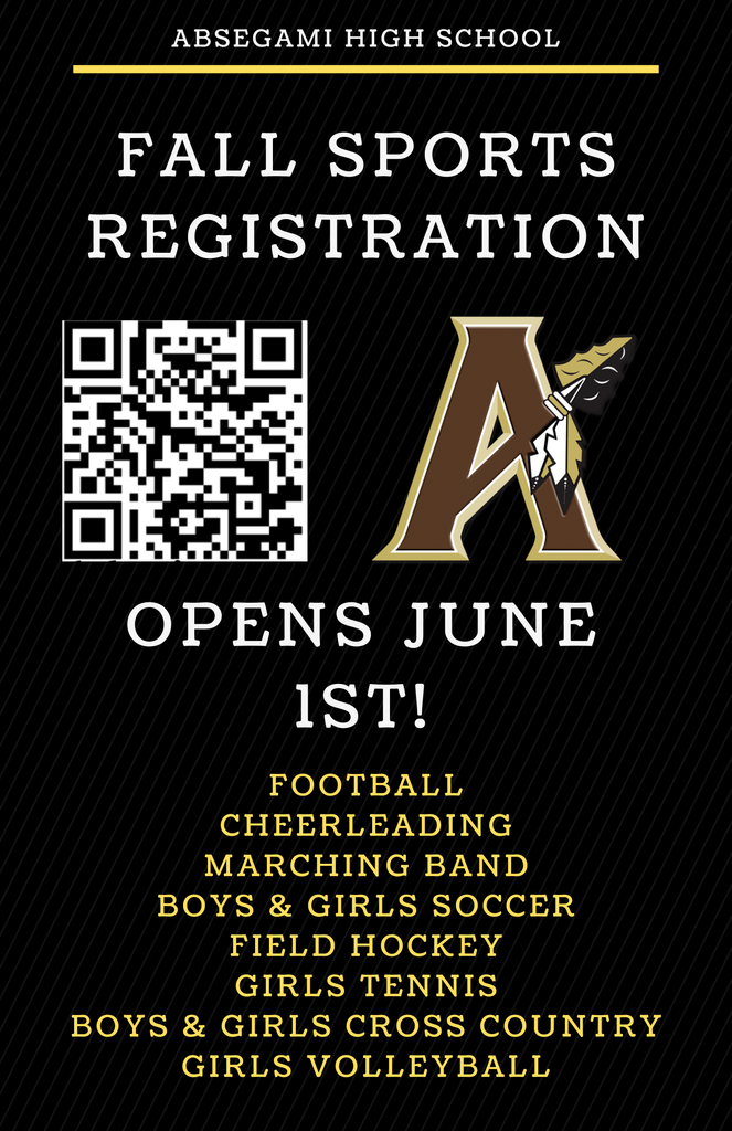 fall sports registration