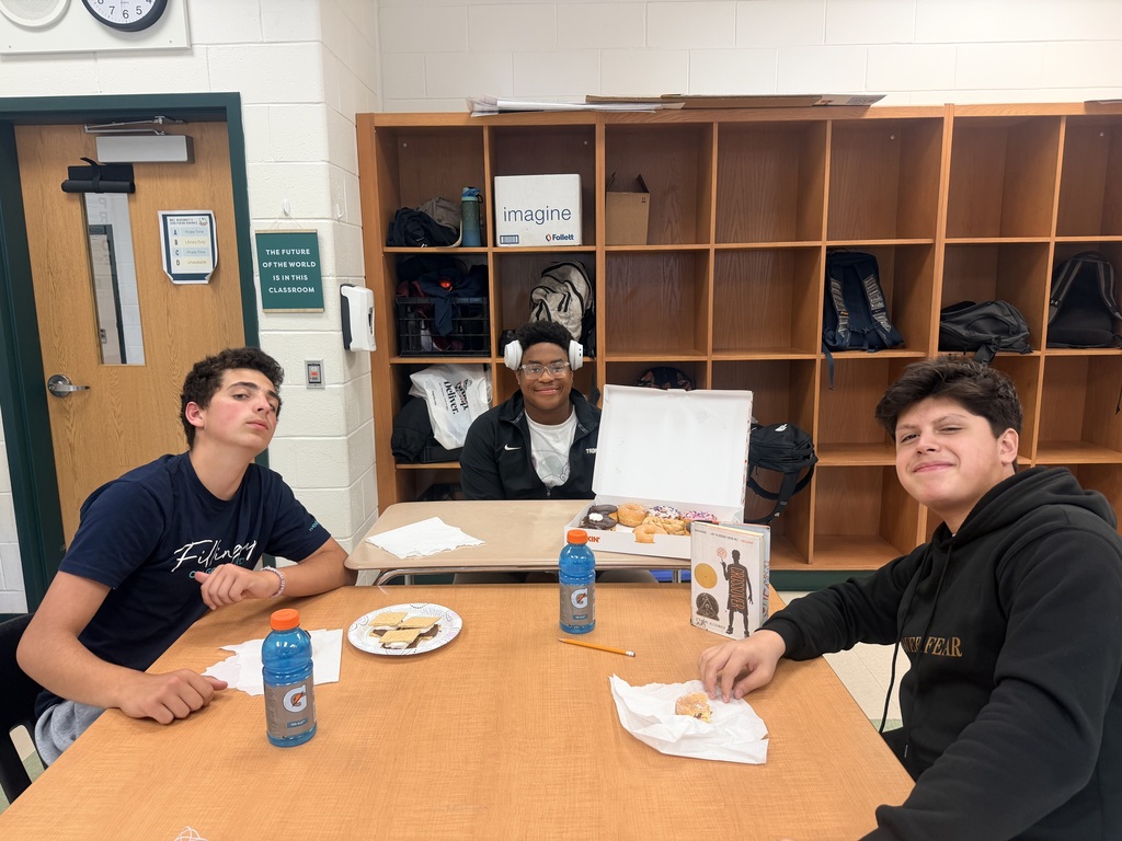 Mrs. McDermott's students participated in book club discussions about their independent reading novels today! They brought in snacks that connected to their books!