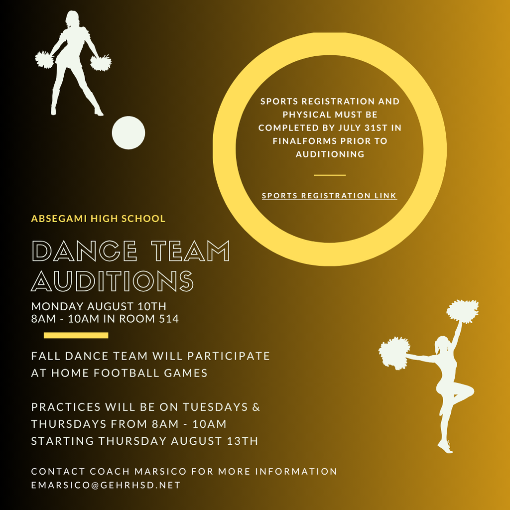 Dance Team Flyer
