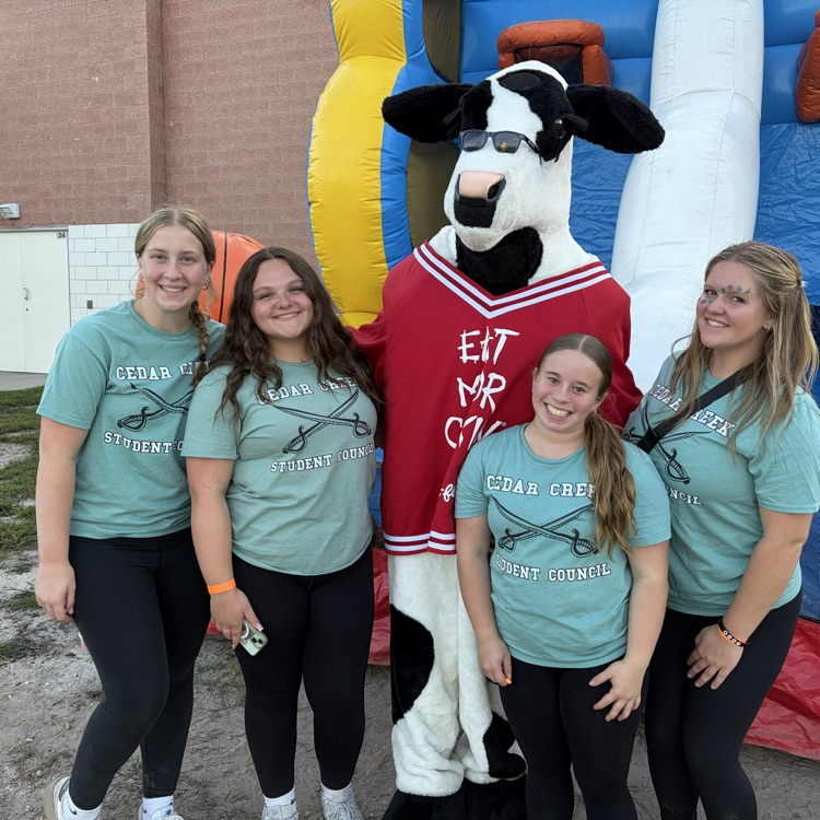 cow with student council