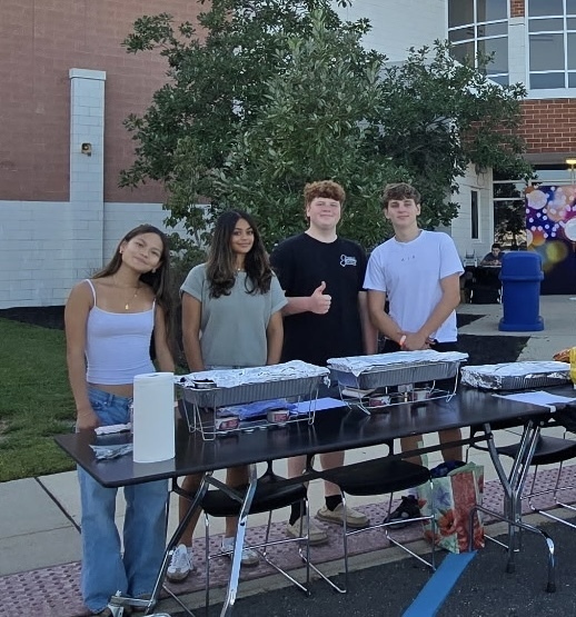 Key Club hot dog stand at Fall Fest 2026