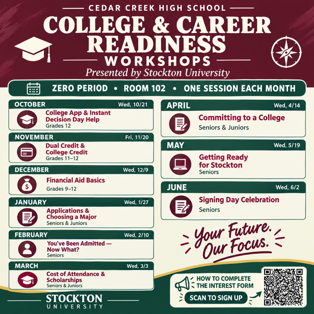 College and Career Readiness Workshop hosted by Stockton