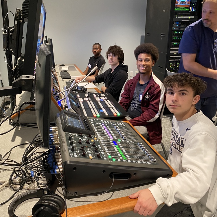 Stockton University Media Lab Control Room