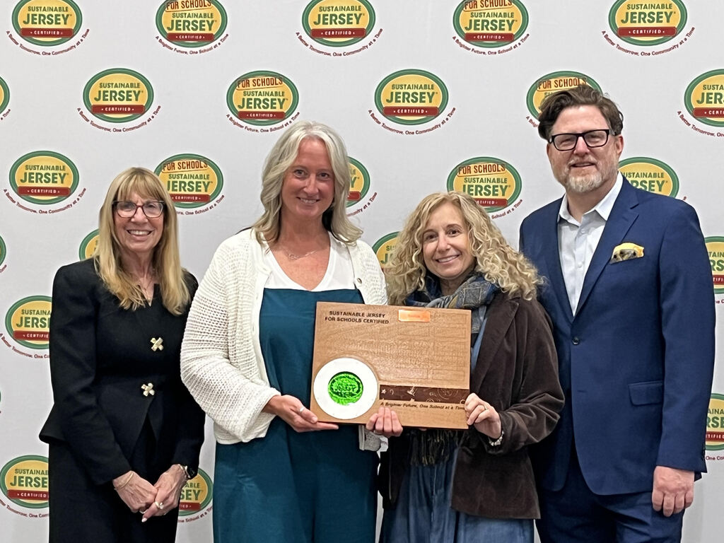 All three district schools were awarded Bronze Certification by Sustainable Jersey 4 Schools again this year! Teachers honored are: Mrs. Flukey (Absegami) and Ms. Demark (Oakcrest) and Mrs. Sharpe (Cedar Creek) (not pictured).