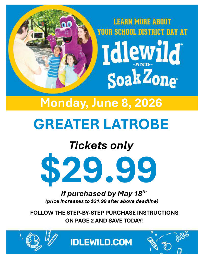 GLSD School Picnic Monday, June 8 at Idlewild & SoakZone