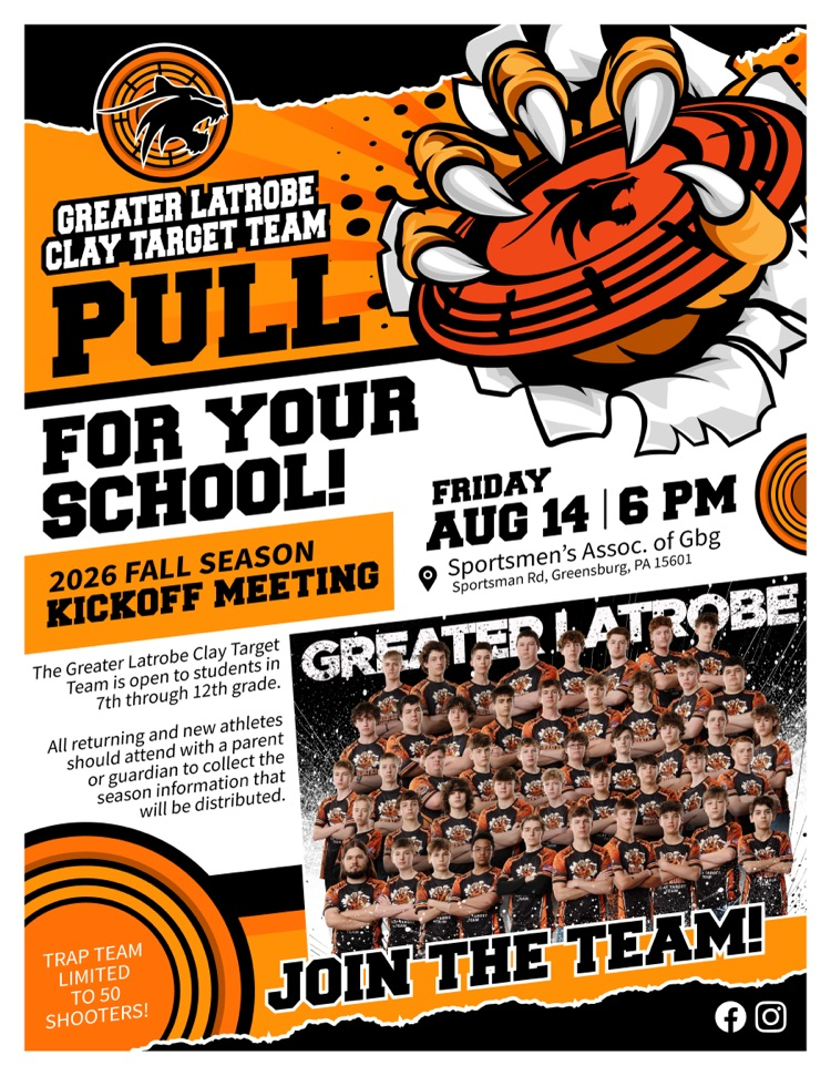 greater Latrobe Clay target team 