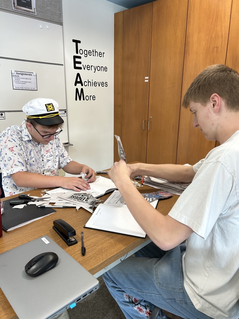 New Visions Engineering: Principles of Engineering - First Challenge!