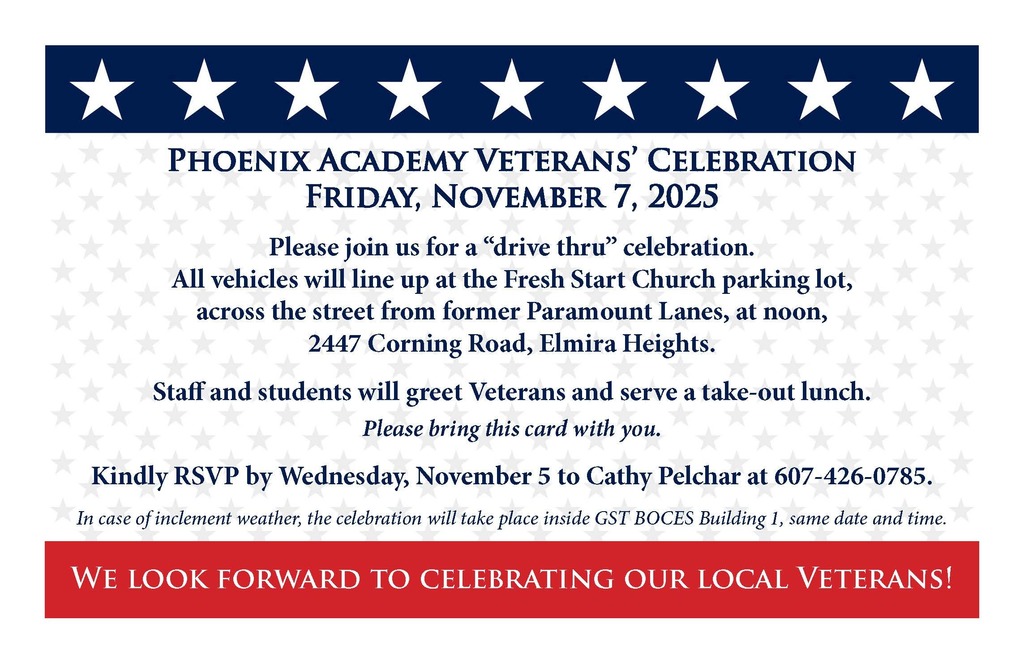 Veterans celebration invitation 2025