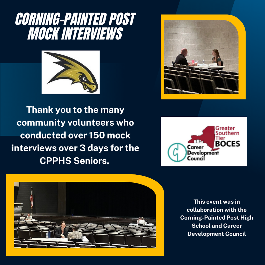 Corning Painted Post Mock Interviews