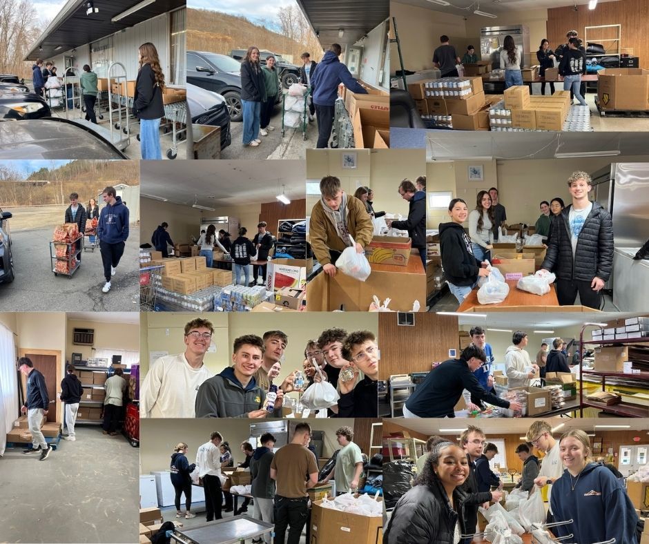 Students Make a Difference at Local Food Bank! 