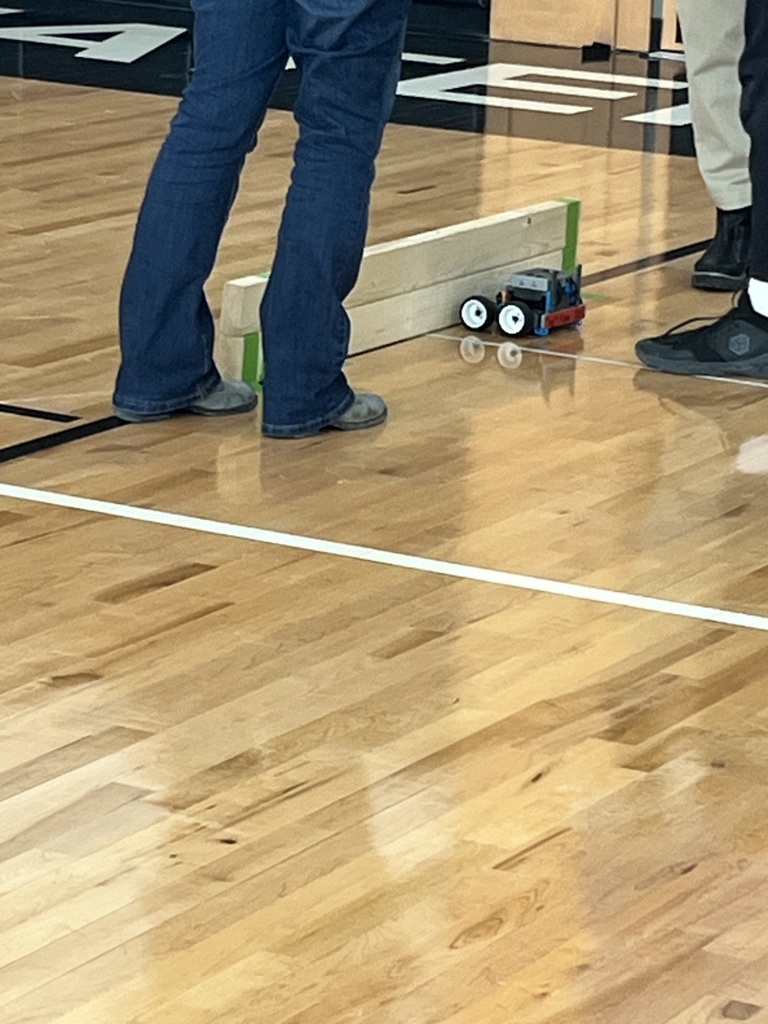 robot on the floor