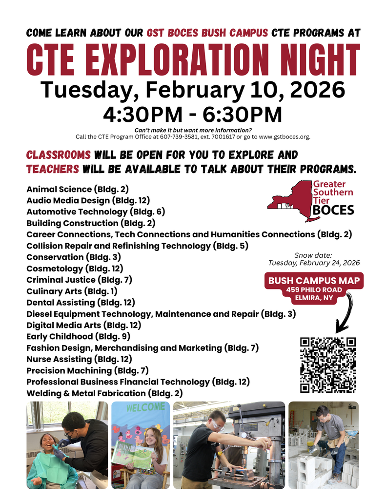 CTE Exploration Night at Bush Campus