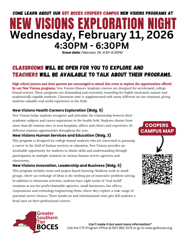 New Visions Exploration Night at Coopers Campus