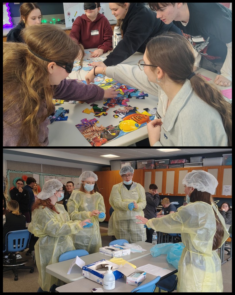 Students at New Visions Exploration Day at Wildwood Campus